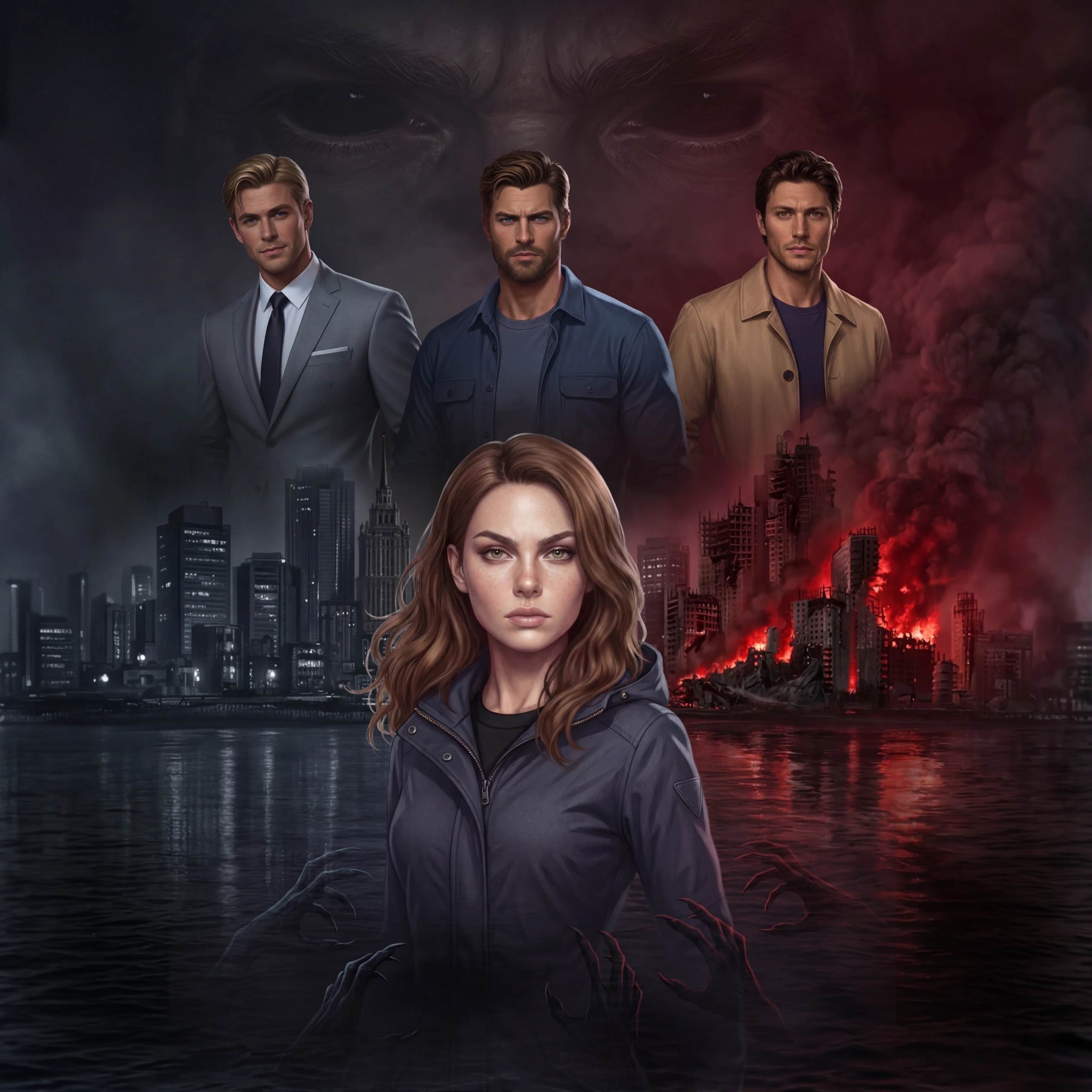 Иллюстрация истории «Мерцание тьмы»